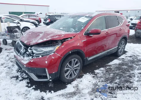 2022 Honda Cr-V Hybrid Touring z USA, uszkodzony, nr VIN 5J6RT6H99NL039108
